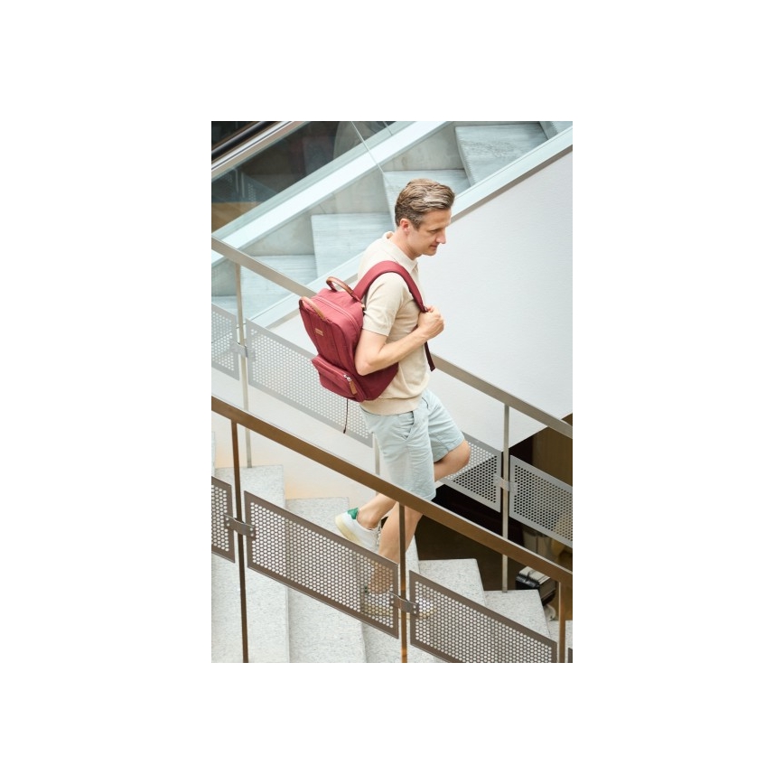 Childhome - Wickelrucksack FAMILY CLUB rot