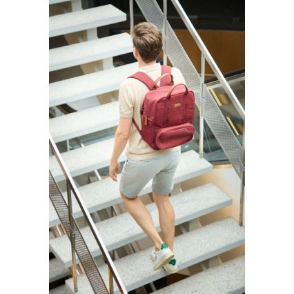Childhome - Wickelrucksack FAMILY CLUB rot