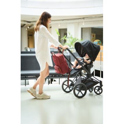 Childhome - Wickelrucksack FAMILY CLUB rot