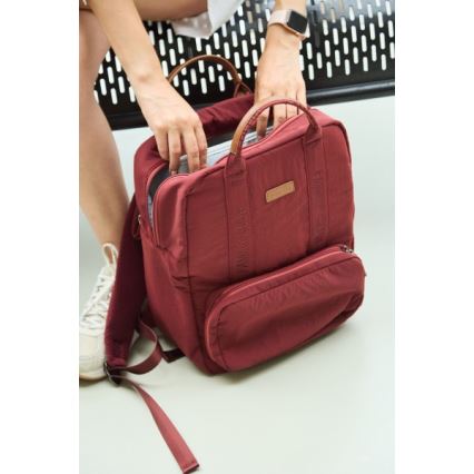 Childhome - Wickelrucksack FAMILY CLUB rot