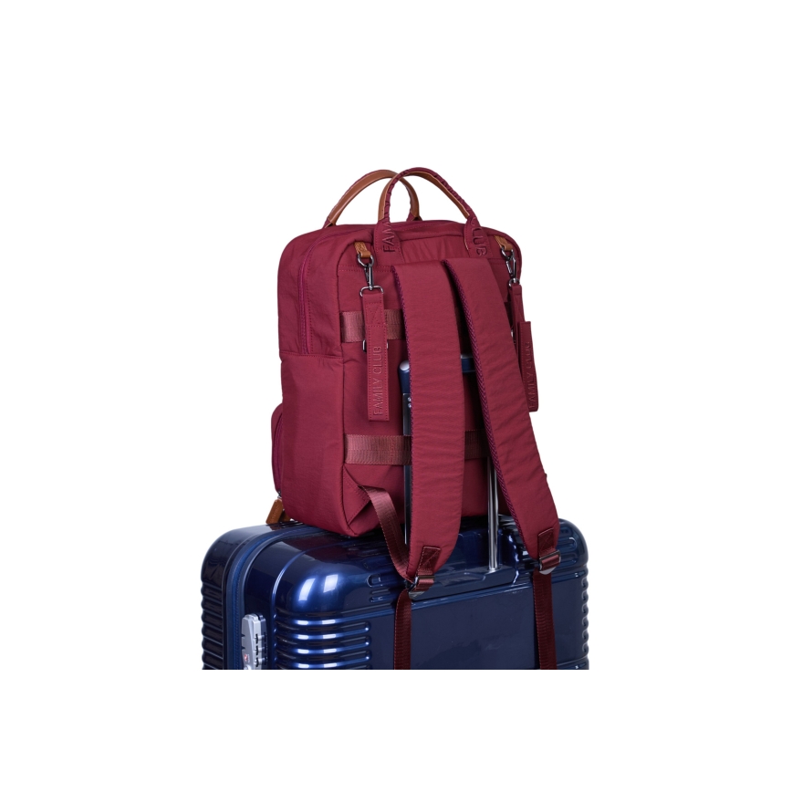 Childhome - Wickelrucksack FAMILY CLUB rot