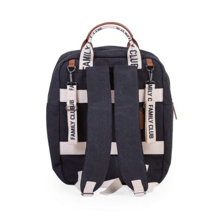 Childhome - Wickelrucksack FAMILY CLUB schwarz