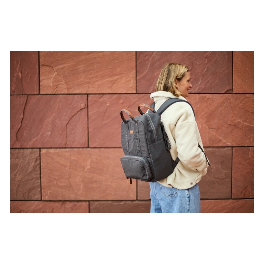 Childhome - Wickelrucksack FAMILY CLUB SIGNATURE grau