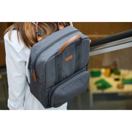 Childhome - Wickelrucksack FAMILY CLUB SIGNATURE grau