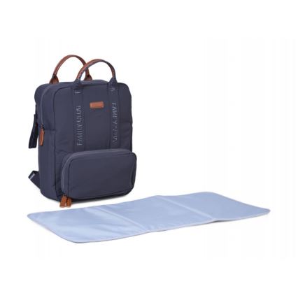 Childhome - Wickelrucksack FAMILY CLUB SIGNATURE grau