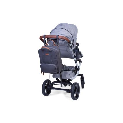 Childhome - Wickelrucksack FAMILY CLUB SIGNATURE grau