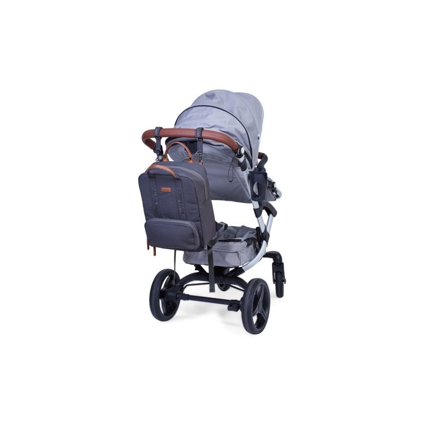 Childhome - Wickelrucksack FAMILY CLUB SIGNATURE grau