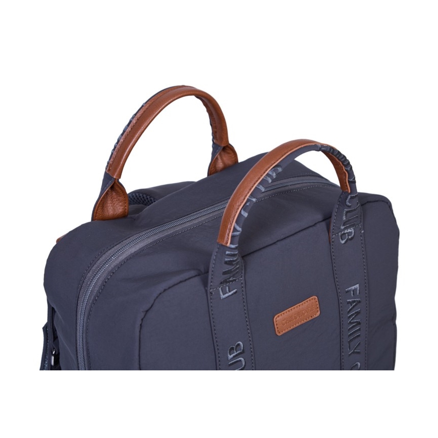 Childhome - Wickelrucksack FAMILY CLUB SIGNATURE grau