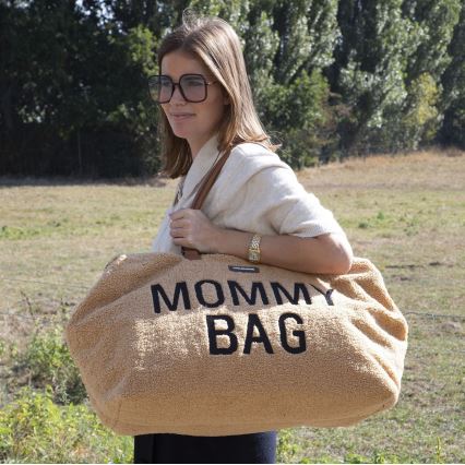 Childhome – Wickeltasche MOMMY BAG braun