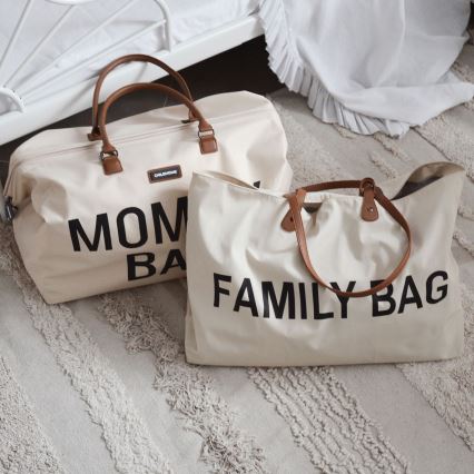 Childhome – Wickeltasche MOMMY BAG cremefarben