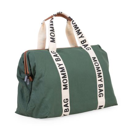 Childhome - Wickeltasche MOMMY BAG grün