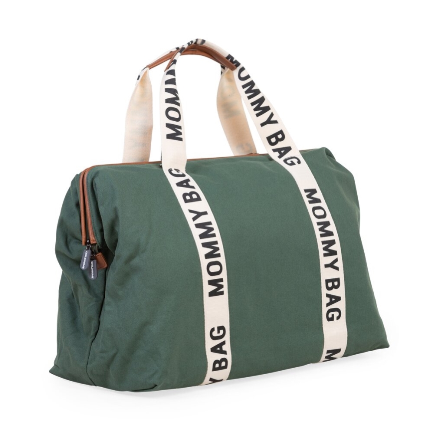 Childhome - Wickeltasche MOMMY BAG grün