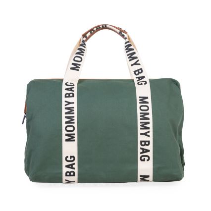 Childhome - Wickeltasche MOMMY BAG grün