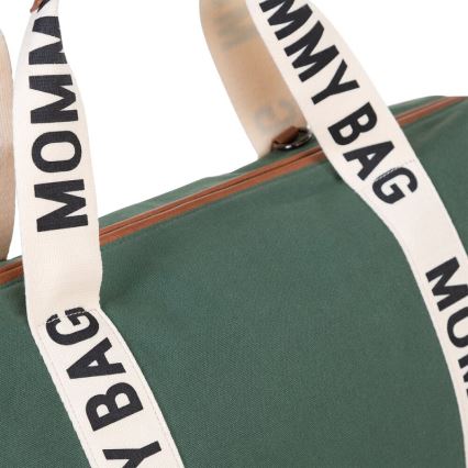 Childhome - Wickeltasche MOMMY BAG grün