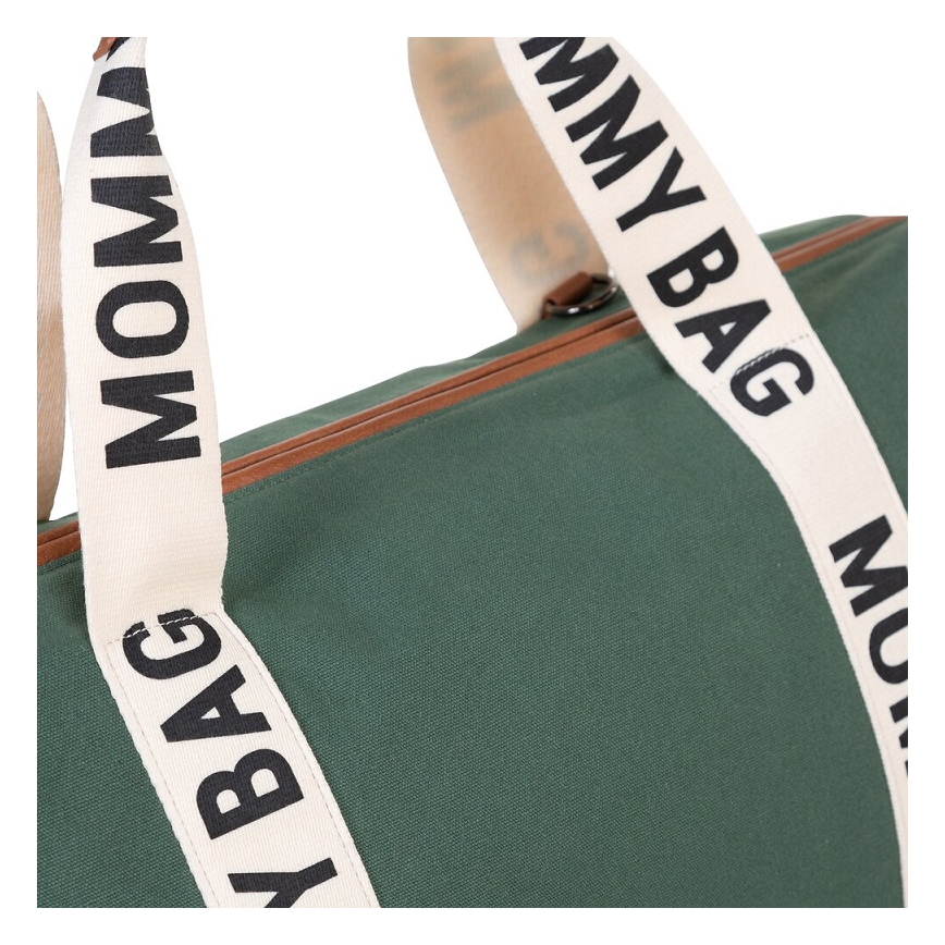 Childhome - Wickeltasche MOMMY BAG grün