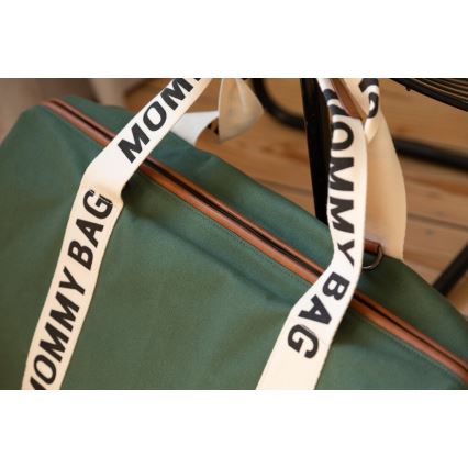 Childhome - Wickeltasche MOMMY BAG grün