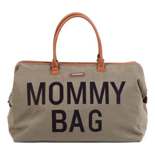 Childhome - Wickeltasche MOMMY BAG khaki