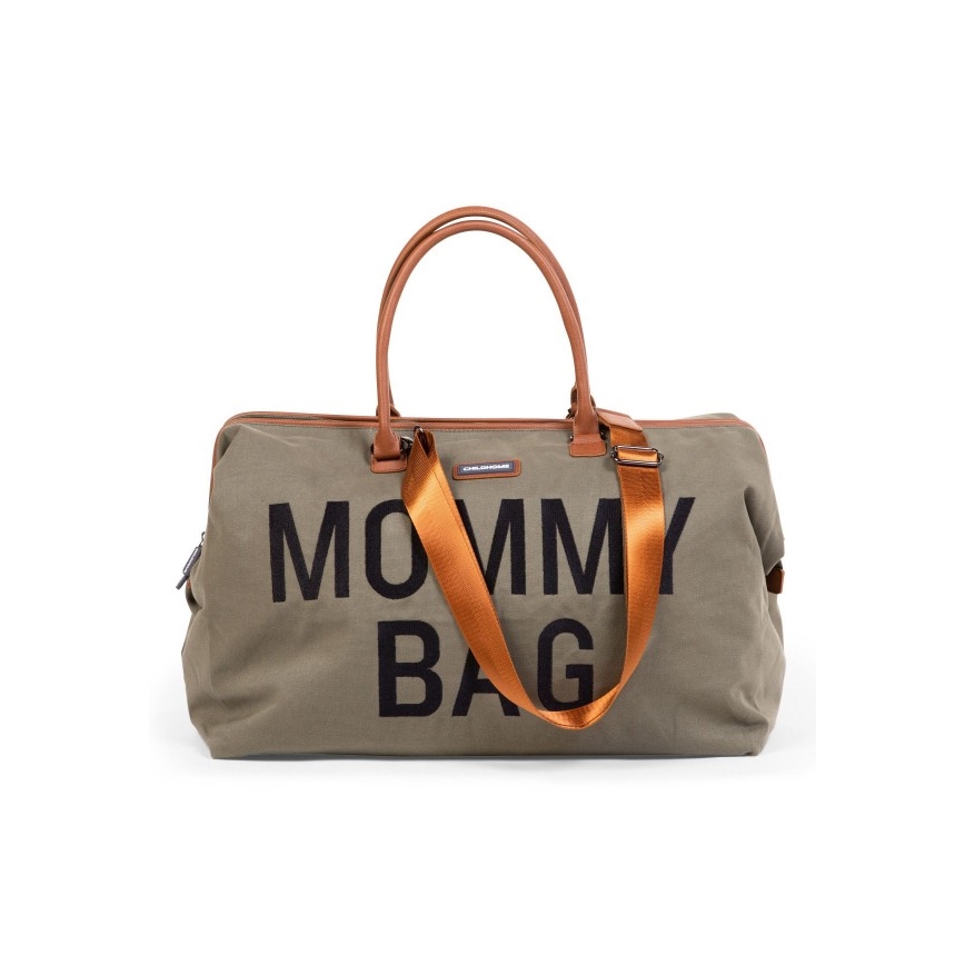 Childhome - Wickeltasche MOMMY BAG khaki