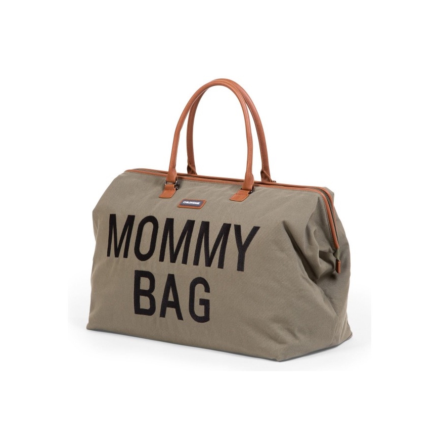 Childhome - Wickeltasche MOMMY BAG khaki