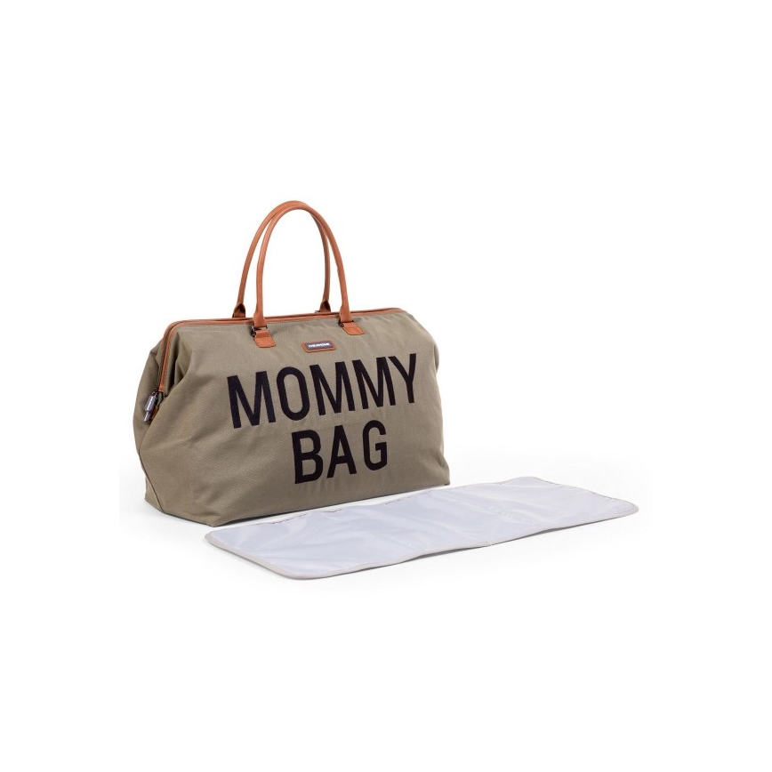 Childhome - Wickeltasche MOMMY BAG khaki