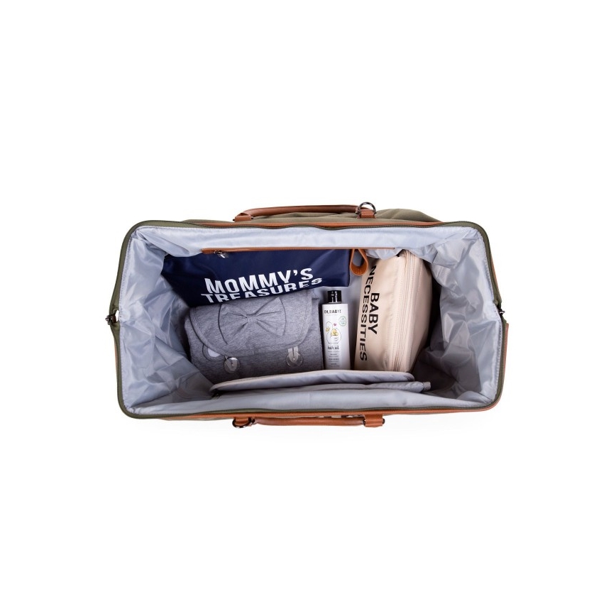Childhome - Wickeltasche MOMMY BAG khaki