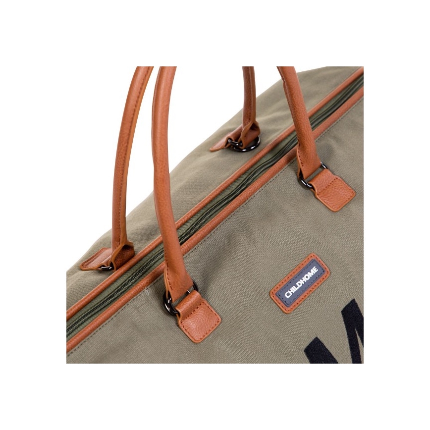 Childhome - Wickeltasche MOMMY BAG khaki