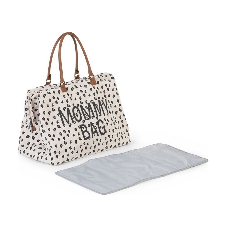 Childhome – Wickeltasche MOMMY BAG Leopard