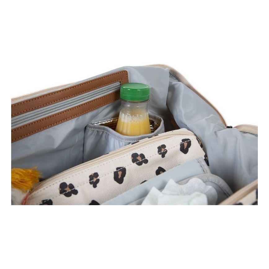 Childhome – Wickeltasche MOMMY BAG Leopard