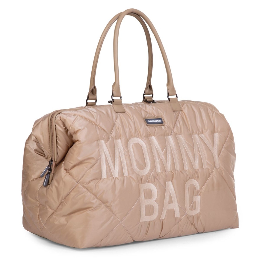 Childhome - Wickeltasche MOMMY BAG PUFFERED beige