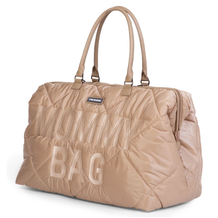 Childhome - Wickeltasche MOMMY BAG PUFFERED beige