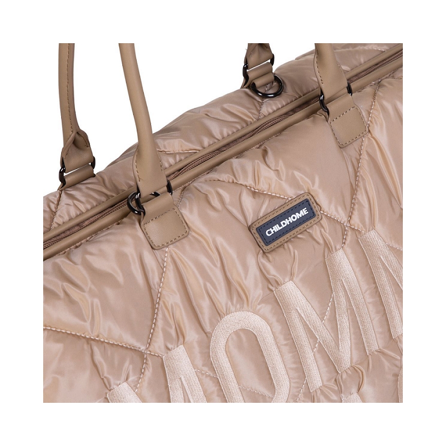Childhome - Wickeltasche MOMMY BAG PUFFERED beige