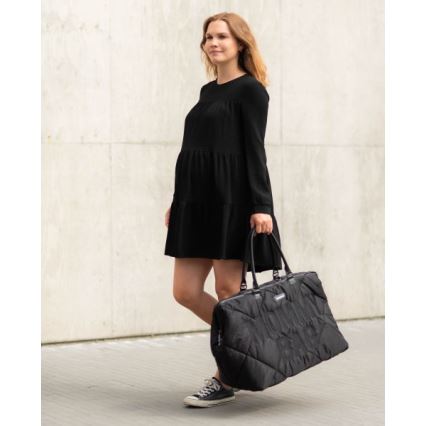 Childhome - Wickeltasche MOMMY BAG PUFFERED schwarz