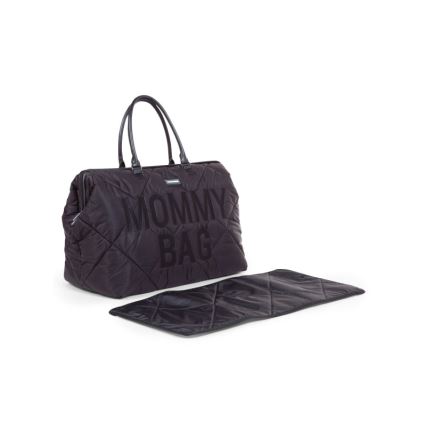 Childhome - Wickeltasche MOMMY BAG PUFFERED schwarz
