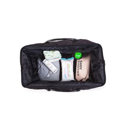 Childhome - Wickeltasche MOMMY BAG PUFFERED schwarz