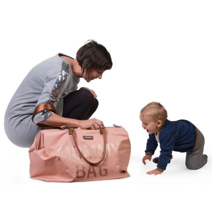 Childhome – Wickeltasche MOMMY BAG rosa