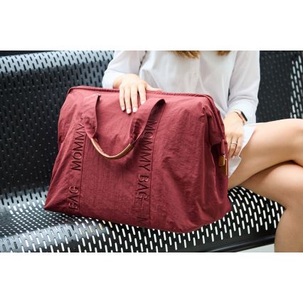 Childhome - Wickeltasche MOMMY BAG rot