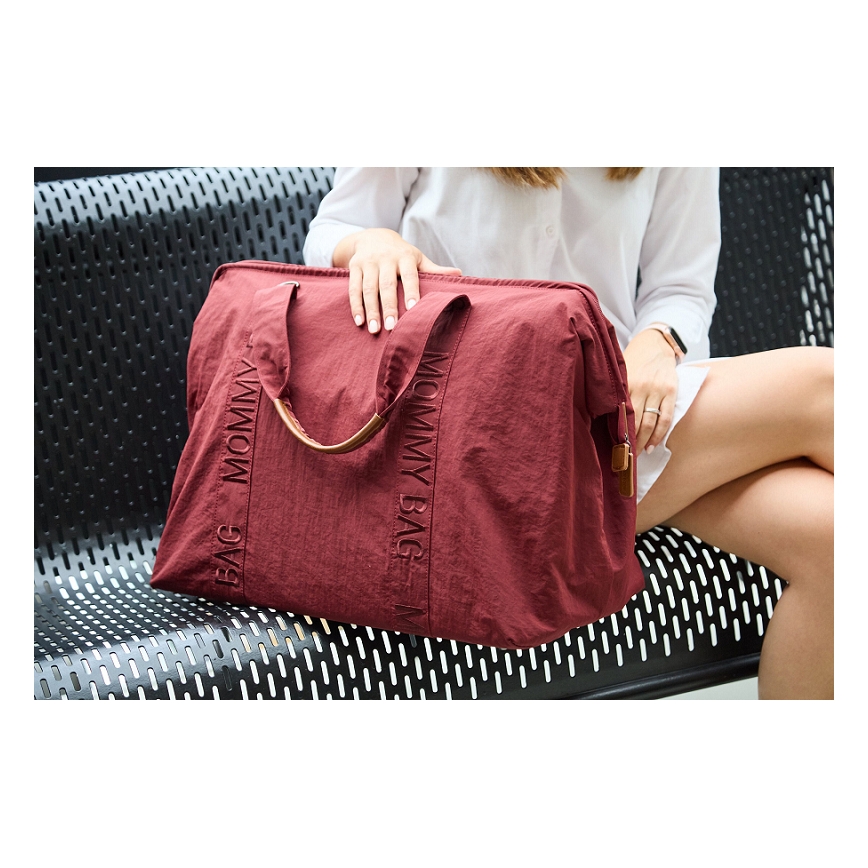 Childhome - Wickeltasche MOMMY BAG rot