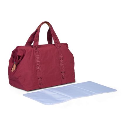 Childhome - Wickeltasche MOMMY BAG rot