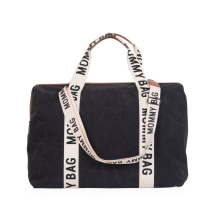 Childhome - Wickeltasche MOMMY BAG schwarz