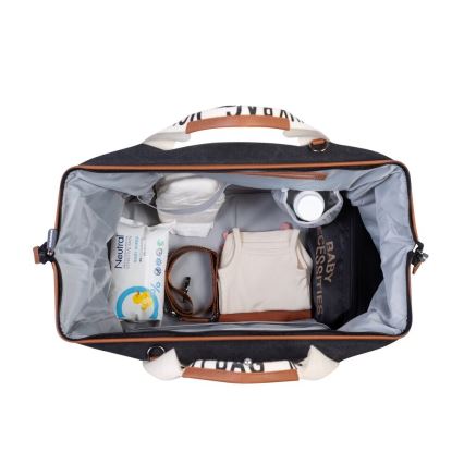 Childhome - Wickeltasche MOMMY BAG schwarz