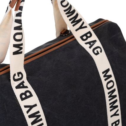 Childhome - Wickeltasche MOMMY BAG schwarz