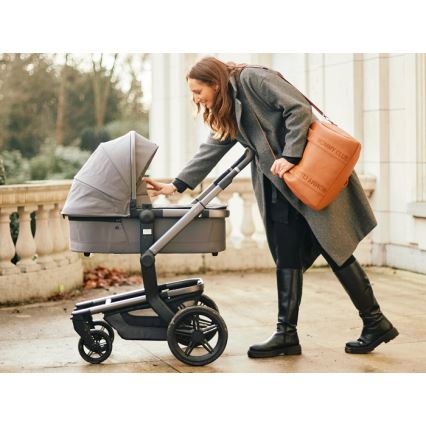 Childhome - Wickeltasche MOMMY CLUB braun