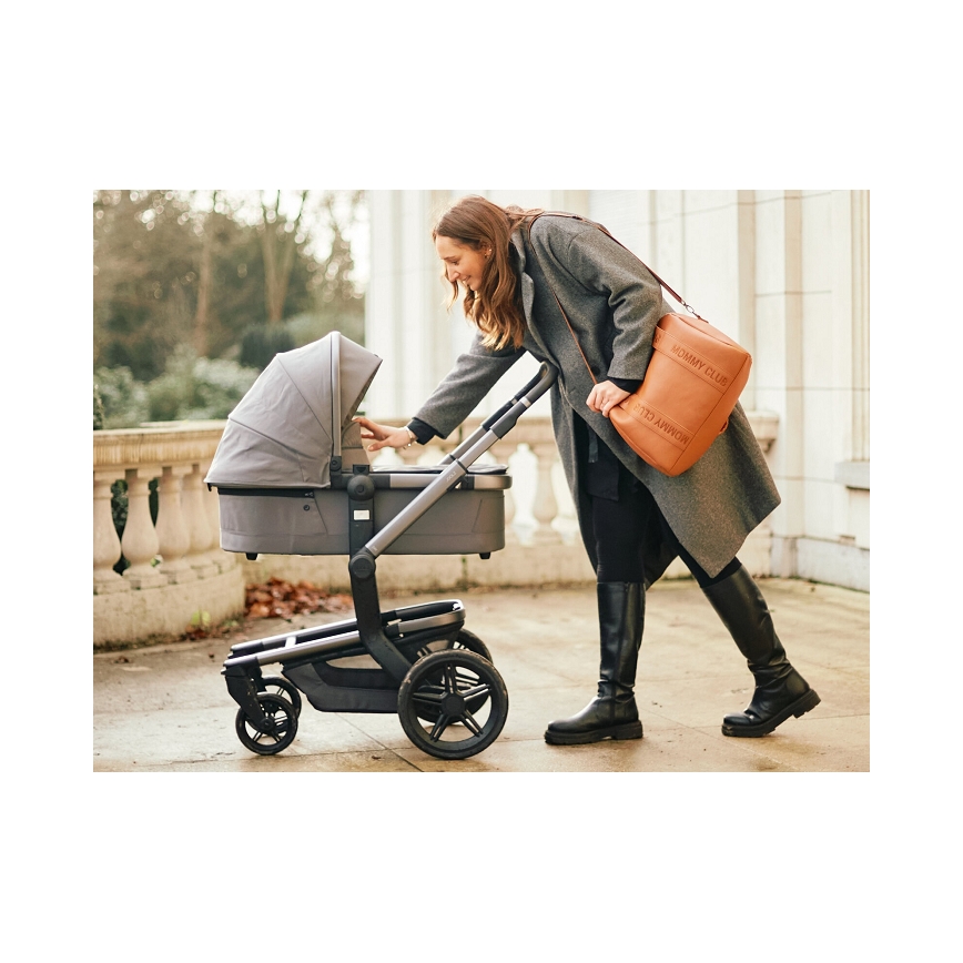 Childhome - Wickeltasche MOMMY CLUB braun