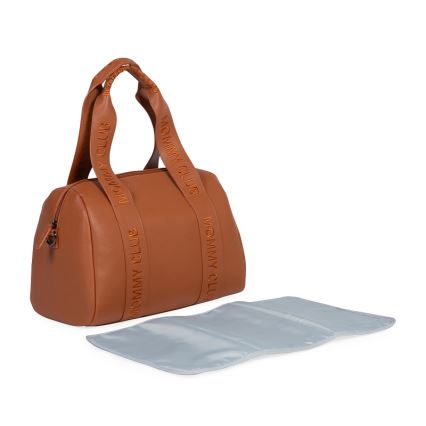 Childhome - Wickeltasche MOMMY CLUB braun