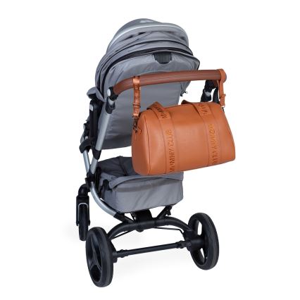 Childhome - Wickeltasche MOMMY CLUB braun