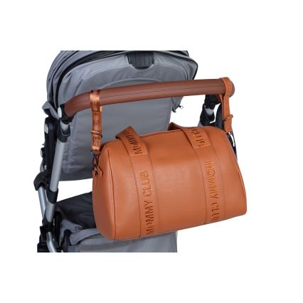 Childhome - Wickeltasche MOMMY CLUB braun