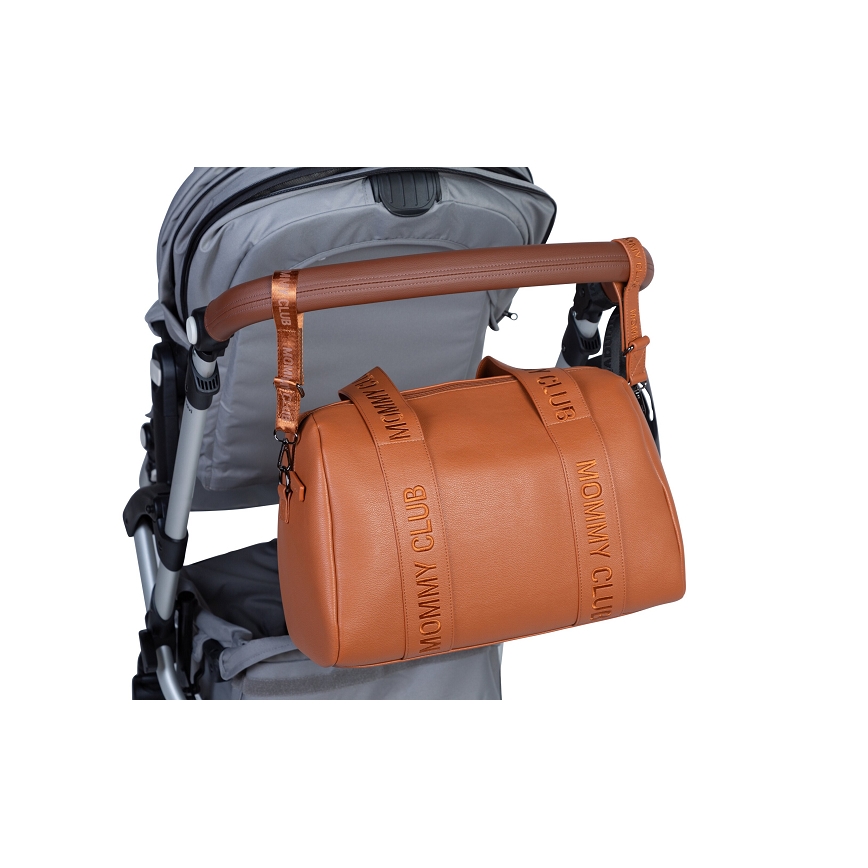 Childhome - Wickeltasche MOMMY CLUB braun