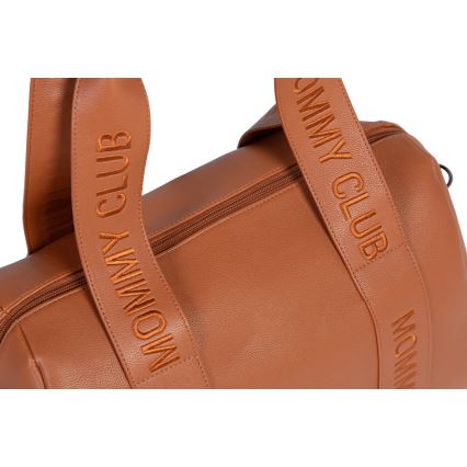 Childhome - Wickeltasche MOMMY CLUB braun