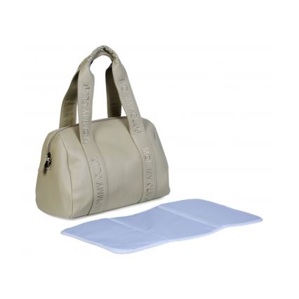 Childhome - Wickeltasche MOMMY CLUB LEATHER beige