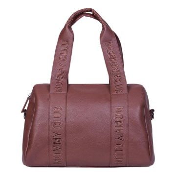 Childhome - Wickeltasche MOMMY CLUB LEATHER braun